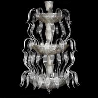 Monumental Chandelier, Manner of Barovier & Toso - Sold for $2,750 on 02-06-2021 (Lot 207).jpg